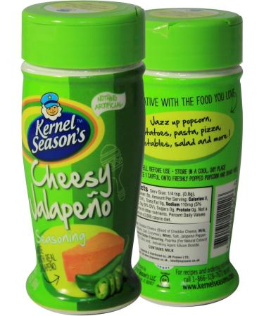 Kernel Seasons - Assaisonnement pour Pop-Corn Piment Jalapeno et Fromage - 68 g - Buy Online on GoSupps.com
