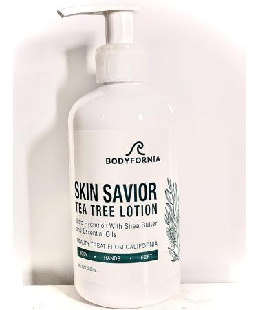 Skin Savior Super Moisturizing Cream Lotion | Vegan Body Moisturizer with Shea Butter & Essential Oils | Hydrating Lotion for Hands Feet & Body | 250ml - International Shipping Available - Buy Online on GoSupps.com