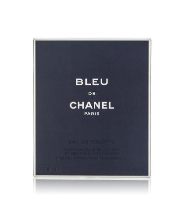 CHANEL Bleu De Eau De Toilette Travel Spray & Two Refills for Men - 3x20ml/0.7oz Wood 2.1 Fl Oz (Pack of 1) - Buy Online on GoSupps.com