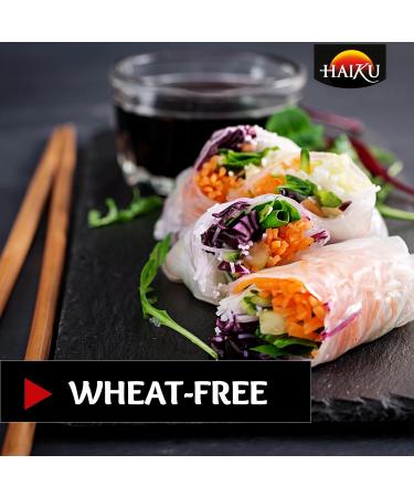 Rice Vermicelli | Haiku | Premium Wheat Free Pasta | Authentic Stir Fry Asian Rice Noodles | Quick & Easy Preparation | Ready in 3 Minutes | Gluten Free | 227g - Buy Online on GoSupps.com