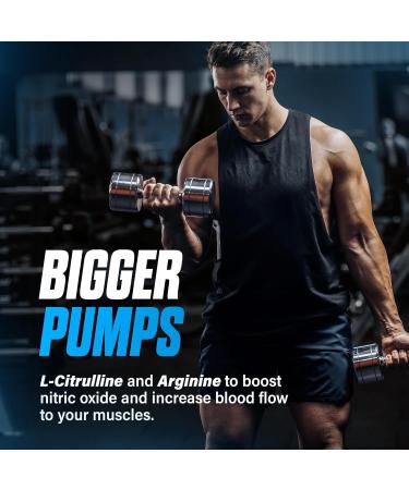 JNX SPORTS The Curse! Pump Stim-Free Pre-Workout | Sour Candy 40 Serves | Caffeine-Free Pump Pre Workout Non-Stim Nitric Oxide Preworkout for Men & Women - Buy Online on GoSupps.com