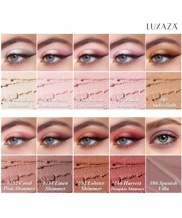 LUXAZA 10PCS Eyeshadow Stick Set | Shimmer & Metallic Cream Eye Shadow Pencils | Smudge-proof & Waterproof Eye Brightener | Champagne Pink & Neutral Shades | C-Love's Gifts - Buy Online on GoSupps.com