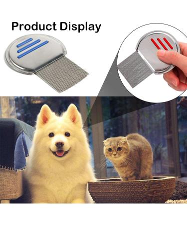 Nitty Gritty 3pcs Stainless Steel Lice Nit Comb Set - Professional Head Lice Treatment Tool for Removing Nits and Louse - Buy Online on GoSupps.com