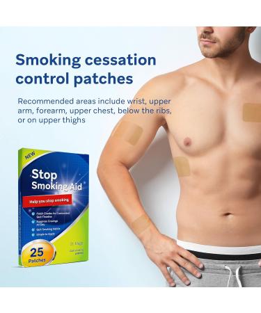 Quit Smoking Step 1 Patches - Easy & Effective Smoking Cessation Aid - 25 Patches - Buy Online on GoSupps.com