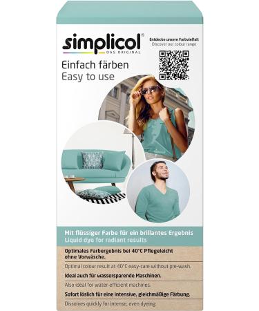 Simplicol Intensive Textile Dye Mint Petrol 1027251 Easy Washing Machine Dyeing All-in-1 Complete Pack 1 Pack - Buy Online on GoSupps.com