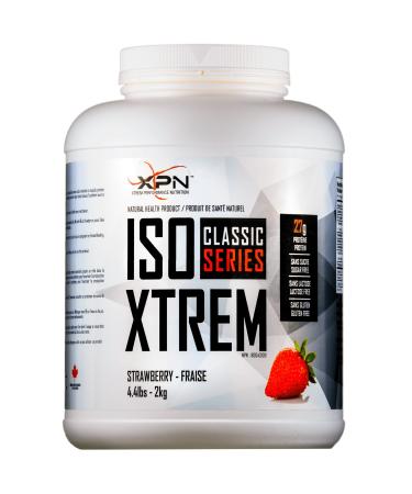 Iso Xtrem | Whey Protein Isolate | XPN (Strawberry 4 4 pound)
