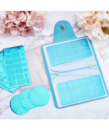 NICENEEDED Nail Art Stamping Kit - 16 Nail Stamp Templates, 2 Stampers, 2 Scrapers - Nail Art Tool Set for Decoration - Buy Online on GoSupps.com