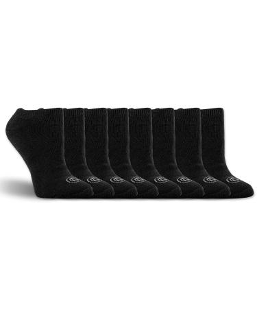 Doctor's Choice Diabetic Socks No Show, X-Large, Sock Size 13-15, Black, 4 Pairs Black X-Large