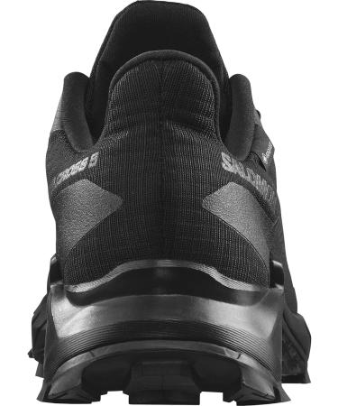 Salomon Alphacross 5 Gore-Tex Women's Trail Running Shoes | Strong Grip & Weather Protection | EU Size 41 1/3 | Black Ebony - Buy Online on GoSupps.com