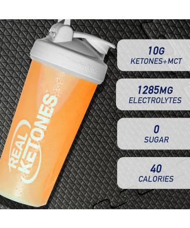 Real Ketones Prime D - Exogenous Keto BHB + MCT Electrolyte Drink Mix 60 Packets Orange Blast - 60 Servings - Buy Online on GoSupps.com