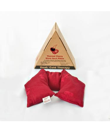 Hot and Cold Therapy Thermal Cherry Stone Neck Pillow Wrap