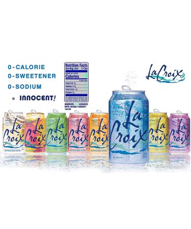 La Croix Sparkling Water Variety Pack - 18 Pack 12 Fl Oz Cans, San Francisco Box - Buy Online on GoSupps.com