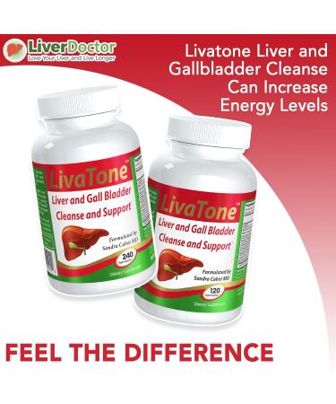 Liver and Gallbladder Cleanse - Dr. Formulated Detox Pills with Milk Thistle & Antioxidants | 120 Capsules for Optimal Health - Buy Online on GoSupps.com