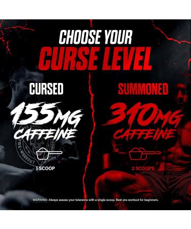 JNX SPORTS The Curse! Pre Workout Powder for Men & Women Caffeine Beta-Alanine Creatine L-Citrulline 30 Servings Dark Grape Flavor Boost Energy Strength & Focus Dark Grape 5.3 Ounce (Pack of 1) - Buy Online on GoSupps.com