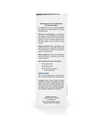 Neutrogena Oil-Free Moisture Daily Hydrating Facial Moisturizer & Neck Cream - 4 fl. oz - Buy Online on GoSupps.com