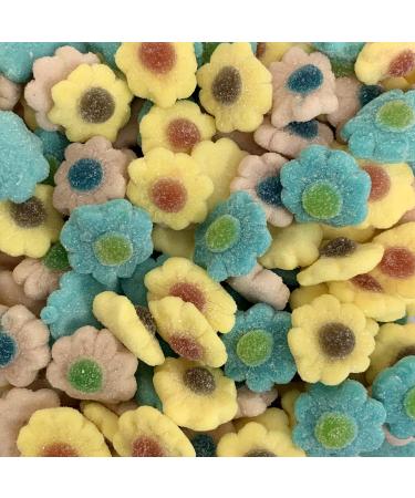 Multicolour Sugared Flowers Victorian Gift Jar by The Gourmet Sweet Company