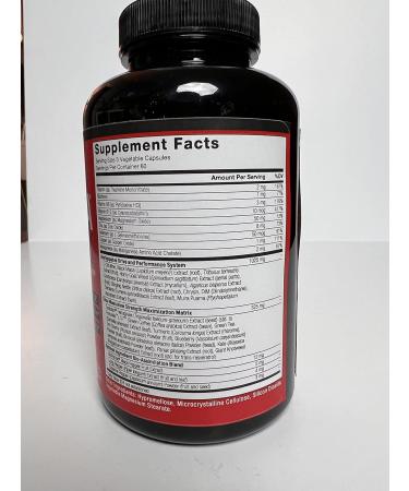Buy FORCE FACTOR Test X180 Alpha Max Total Testosterone & Nitric Oxide Booster for Men | Enhance Athletic Performance & Blood Flow 180 Capsules - Buy Online on GoSupps.com