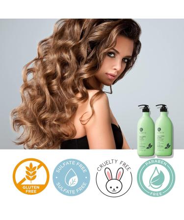 Luseta Tea Tree & Mint Conditioner 33.8 Oz - Refreshing Anti-Dandruff Scalp Care Infused with Peppermint Oil Paraben & Sulfate Free - Buy Online on GoSupps.com