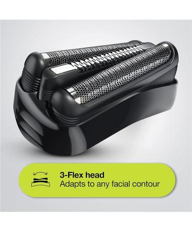 Braun Series 3 Electric Shaver For Men with Precision Trimmer - UK 2 Pin Plug - Black Razor - Buy Online on GoSupps.com