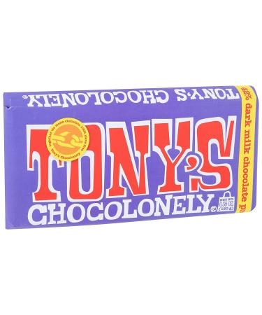 Tony's Chocolonely Pretzel Toffee Bar - 6.35 oz - Case of 1 | Premium Chocolate Treat - Buy Online on GoSupps.com