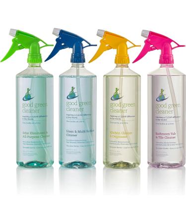Kitchen Cleaner and Degreaser Starter Set | Biodegradable Formula & Reusable Spray Bottle | Safe & Effective Kitchen Cleaning | Includes 1 Pod | 32 oz - Buy Online on GoSupps.com