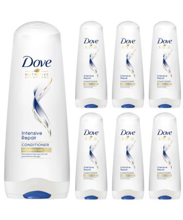 Dove intensive repair flushing 200 ml for dry damaged hair repair split ends soft shiny and handling 6 pieces