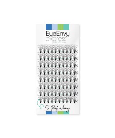 EyeEnvy Express Lash Extensions So Refreshing Faux Mink Individual Cluster Eyelashes - 18mm