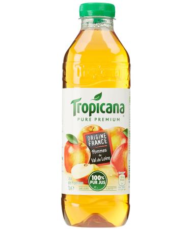 Tropicana Apple Juice, 100% pure juice, apples from the Loire Valley - 1L bottle
