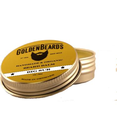 Organic Beard Balm - Big Sur 30ml | 100% Natural & Organic | Moisturizing Grooming Product for Men | Golden Beards - Buy Online on GoSupps.com