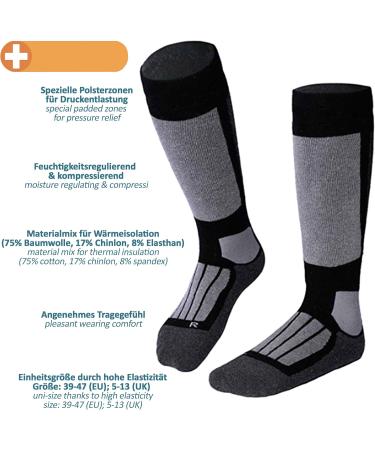 Smartpeas Waterproof Neoprene Waders with Rubber Boots - Perfect Fishing Trousers for Men + Bonus Thermo Socks 47-48 Dark Gray - Buy Online on GoSupps.com