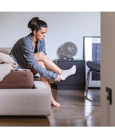 minkissy 2 Pairs Exfoliating Moisturizing Socks Ladies Socks Womans Socks Moisturizing Foot Covers Spa Socks Women Moisturizing Hydrating Socks Sebs Women's Night Use Moisturizing Lotion - Buy Online on GoSupps.com