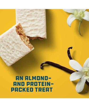 CLIF BUILDERS Protein Bars - Vanilla Almond | 20g Protein, Gluten-Free, 12 Count (2.4oz) - Buy Online on GoSupps.com