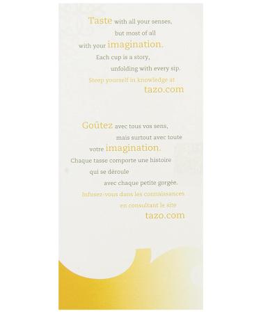 Tazo Organic Chai Black Tea - 24 Tea Bags (2.3 Oz) - Spicy & Robust Flavor - Buy Online on GoSupps.com