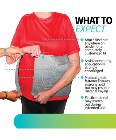 StrictlyStability 3XL Bariatric Abdominal Binder | Hernia Support & Post Surgery Compression Wrap | Obesity Girdle Belt for Big Men & Women - 3X-Large - Buy Online on GoSupps.com
