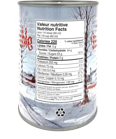 Pack of 5 canned Quebec golden maple syrup - 100% pure - 540ml cane x 5 units - Premium maple syrup - Buy Online on GoSupps.com