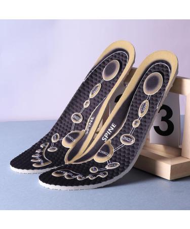 Premium Memory Emulsion Latex Insoles - Cushioning Shock Absorption & Breathable Comfort for Men (7-12) & Women (4-7.5 - Buy Online on GoSupps.com