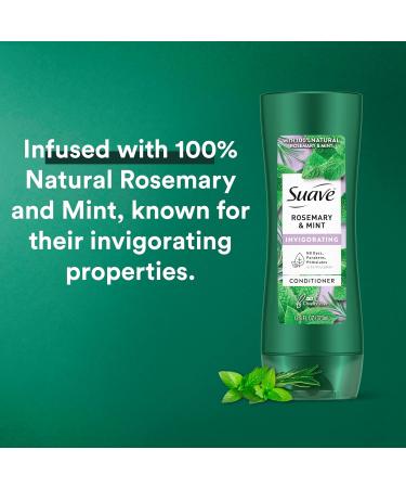Suave Rosemary &amp; Mint Shampoo &amp; Conditioner Set - Hair Strengthening Invigorating Clarifying 12.6 Oz Each | International Shipping - Buy Online on GoSupps.com