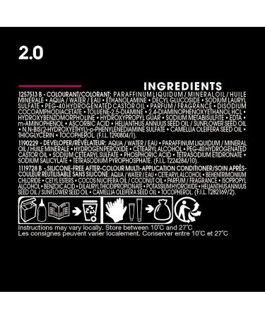 Garnier Olia Permanent Hair Dye Ammonia-Free Hair Color 2.0 Soft Black Long-Lasting Hair Shine With 60% Oils 1 Application BLACK SHADES 2.0 Soft Black - Buy Online on GoSupps.com