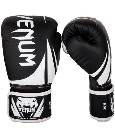 Venum Unisex-Youth Challenger 2.0 Kids Boxing Gloves 8-ounce Black / White - Buy Online on GoSupps.com