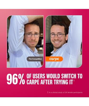 Carpe Underarm Antiperspirant and Deodorant Clinical strength with Rose Water scent Combat excessive sweating Stay fresh and dry Great for hyperhidrosis (Pack of 3) Rose Water 1.69 Fl Oz (Pack of 3) - Buy Online on GoSupps.com