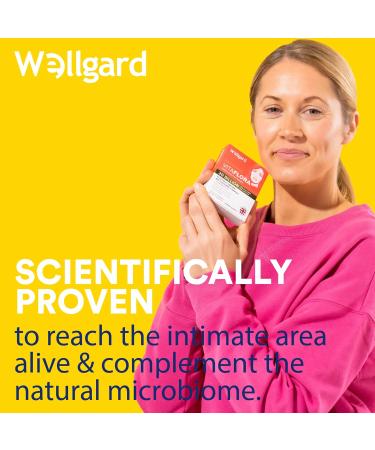 Wellgard Vitaflora Probiotics for Women - 30 Capsules | Intimate Flora Bio Cultures | Made in UK - Buy Online on GoSupps.com