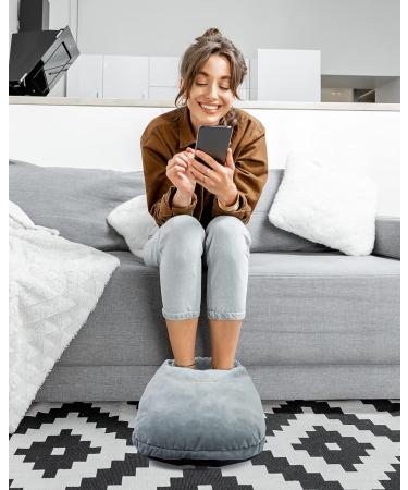 Gray Foot Warmer - Cozy Heat Bags for Ultimate Comfort in Winter | International Shipping Available - Buy Online on GoSupps.com