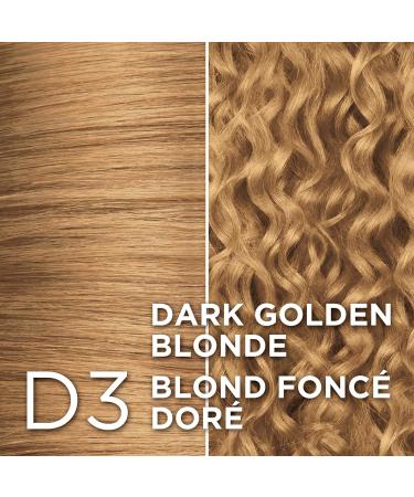 L Or al Paris Excellence Cr me Permanent Hair Color D3 Dark Golden Blonde 100% Grey Coverage Hair Dye 1 EA (Packaging May Vary) D3 Dark Golden Blonde Cream formula - Buy Online on GoSupps.com