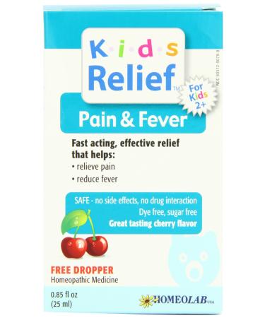 Kids Relief Pain and Fever Oral Solution 2-Ounce (Pack of 2)