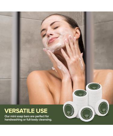 Eco Hotel Soap Bars (400 Count) - Eucalyptus & Lemon Myrtle Essential Oils | Travel Size Guest Soaps | Mini Bulk Pack for Hotels & Resorts - Buy Online on GoSupps.com