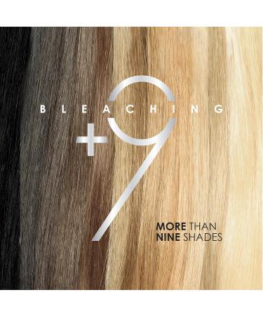 BLONDISH PLEX + 9 Hair Bleaching Powder - Professional Hair Lightener & Highlights | Lightens 9+ Tones | 180g (6.34 oz - Buy Online on GoSupps.com
