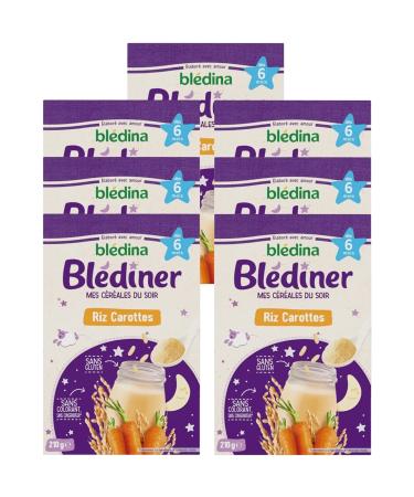 Bl dina Bl d ner C r ales b b Repas du Soir d s 6 Mois Riz Carottes 210g (Packx7) Riz Carotte