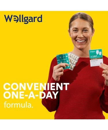 Wellgard Vitagut Probiotics for Gut Allergen-Free 12 Billion CFU Per Capsule Scientifically Proven Vegan Made in UK - Buy Online on GoSupps.com