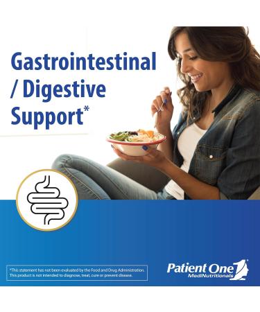 Patient One GastroOne - Powder Supplement for GI Lining & Digestive Health | Glutamine DGL Ginger & More | 6.35 oz - Shop Internationally - Buy Online on GoSupps.com