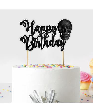 Seyal Skul Happy Birthday Cake Topper